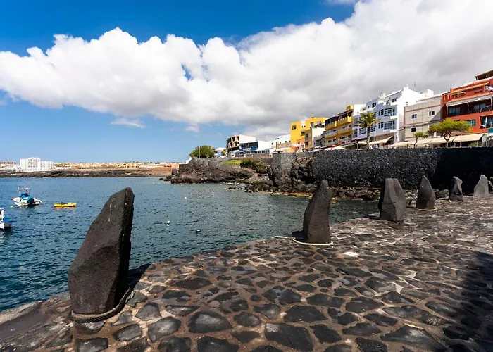 La Casita Del Muelle Tenerife Sur, A 50 M Del Mar Y Cinco Minutos Aeropuerto Tenerife Sur Lägenhet Los Abrigos